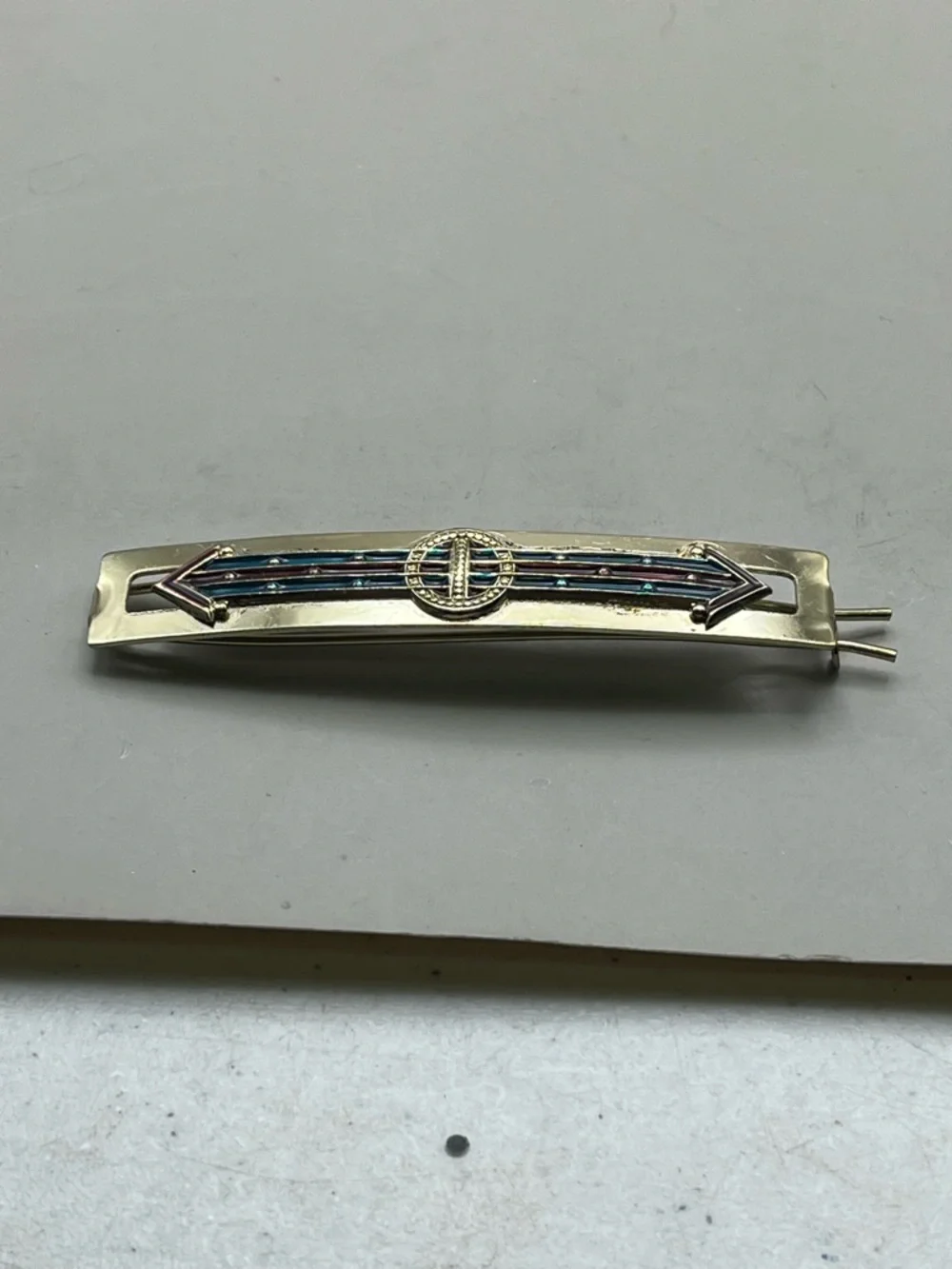 Vintage Elegant Barrette & Hair Comb Set - Rhinestone Crystal Sparkle Hair